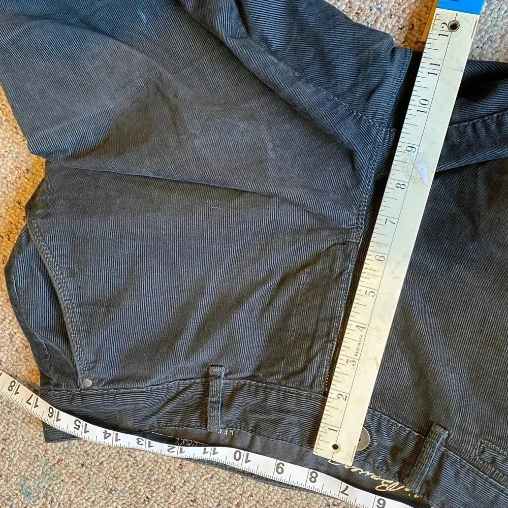 Eddie Bauer fit Curvy Leg Shape Corduroy Trouser Women Size 8 - Picture 2 of 9